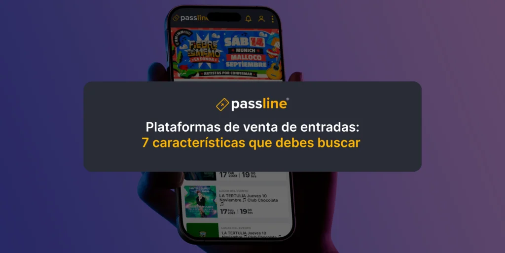 Plataforma venta de entrada